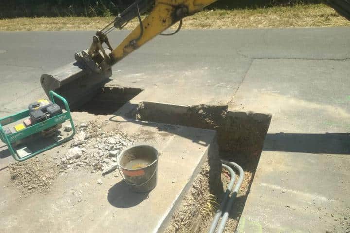 Coursan : Raccordement télécom d'une maison