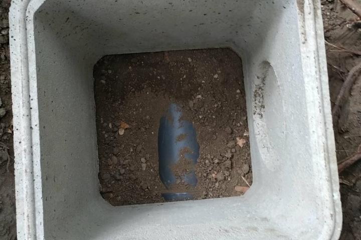 Ginestas : Remplacement d'un regard sur une canalisation endommagée