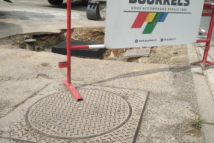 Lézignan-Corbières : Reprise d'un regard d'assainissement et réfection de la voirie